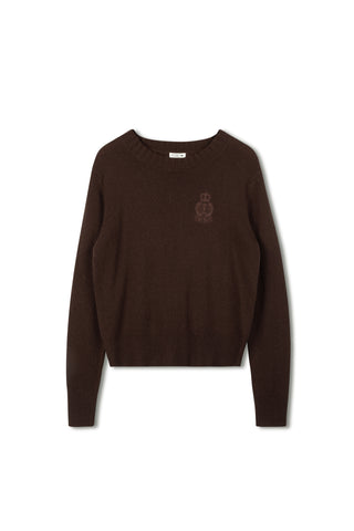 Point Fine Knit Crew