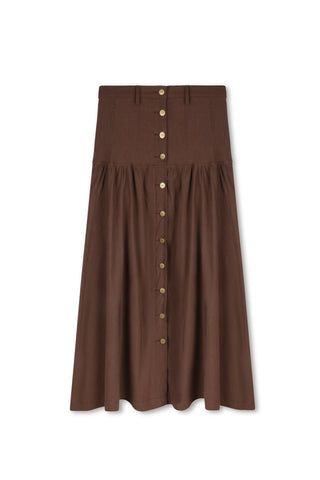 HD Drop Seam Fit and Flare Skirt