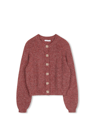 Ceremony Gemstones Button Cardigan