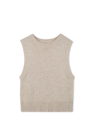Point Melange Sweater Vest