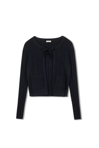 Point Luxe Tie Cardi