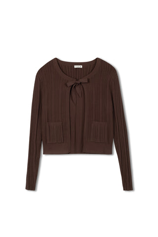 Point Luxe Tie Cardi