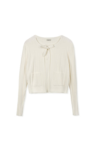 Point Luxe Tie Cardi