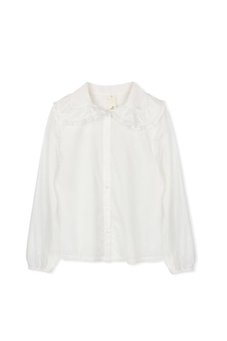 KM Ruffle Neck Blouse