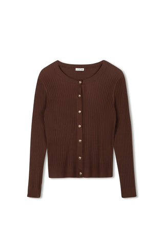 Point Tiny Cable Cardigan