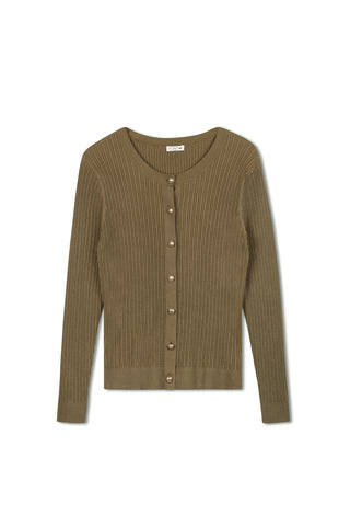 Point Tiny Cable Cardigan