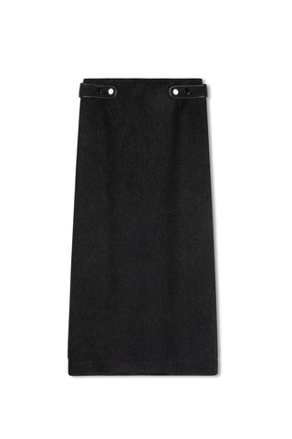 Ceremony Wool Straight Skirt