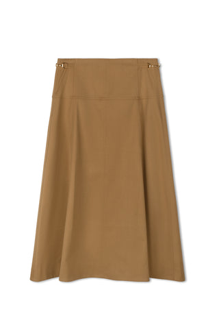 Ceremony Side Buckle Yoke Skirt