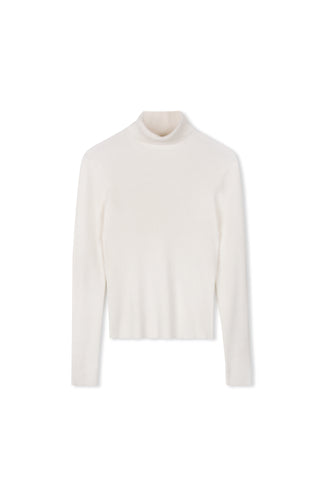 Ceremony Turtleneck Braid Sleeve Top