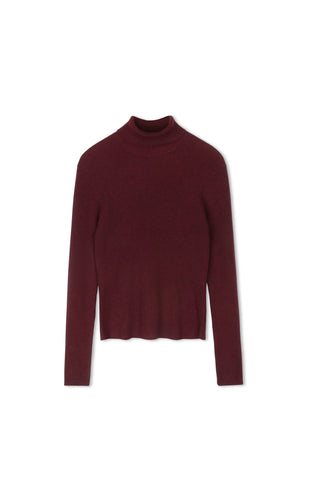 Ceremony Turtleneck Braid Sleeve Top