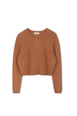 Ceremony Cropped Fitted Cardigan