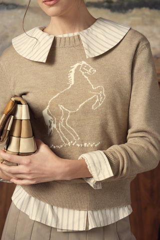 point riding sweater