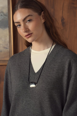 point layered sweater