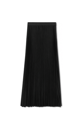 ceremony elastic waist maxi skirt