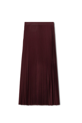 ceremony elastic waist maxi skirt - VINEYARD WINE