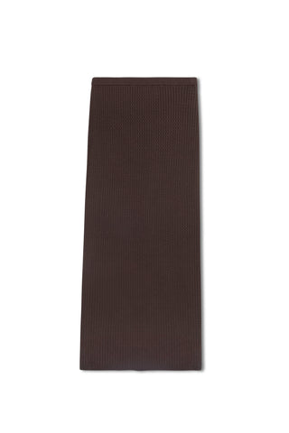 point twisted cable skirt