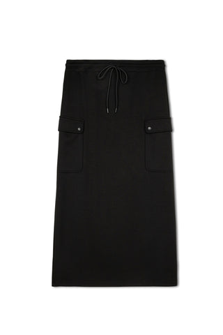 point cargo skirt - BLACK