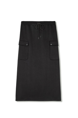 point cargo skirt - CHARCOAL