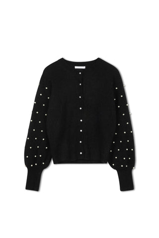 ceremony pearl embellished cardi
