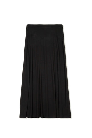 point maxi tennis skirt - BLACK