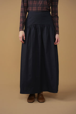 point drop waist skirt