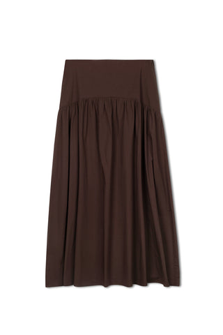 point drop waist skirt