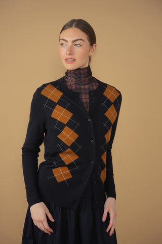 point argyle cardi