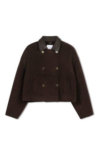 ceremony wool cropped jacket
