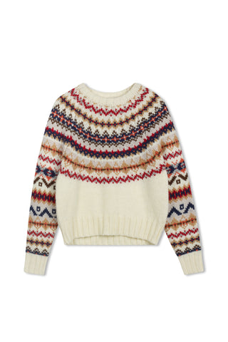 km multi fairaisle sweater