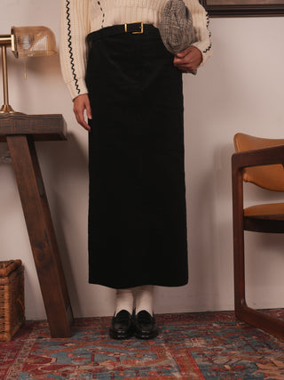 hd wide wale corduroy skirt
