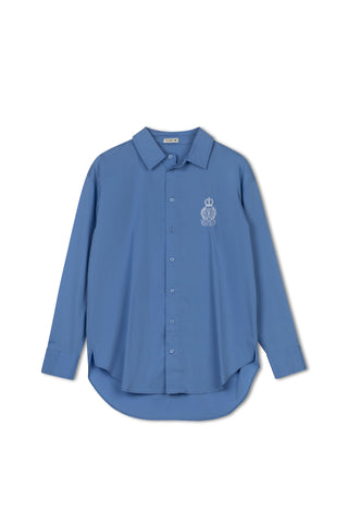 point preppy button up