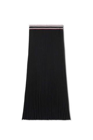 point luxe pleated skirt