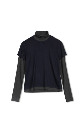 point turtleneck twofer