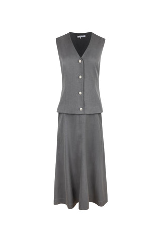 ceremony twofer vest dress