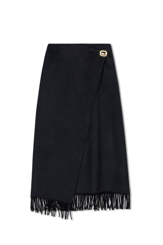 ceremony fringe wrap skirt