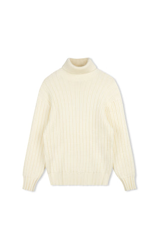 point turtleneck sweater