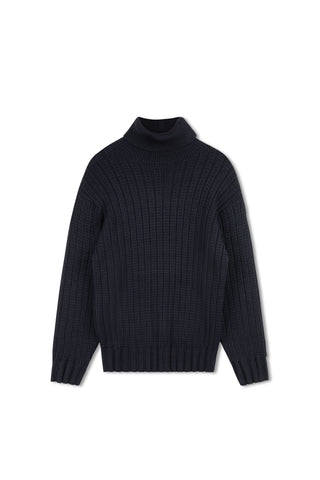 point turtleneck sweater