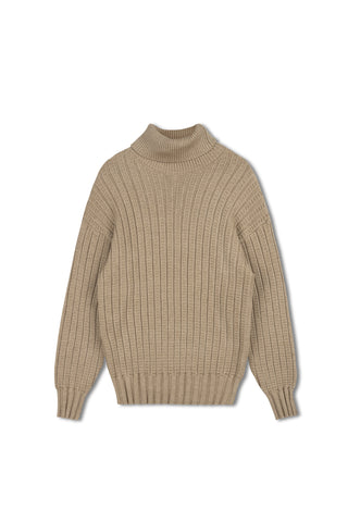 point turtleneck sweater