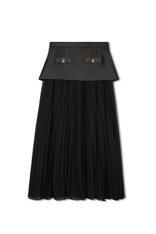 ceremony mixed media skirt