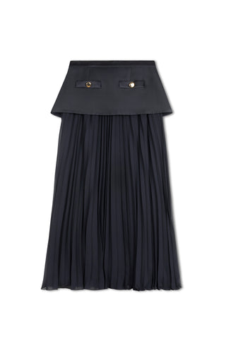 ceremony mixed media skirt