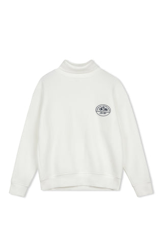 point turtleneck sweatshirt