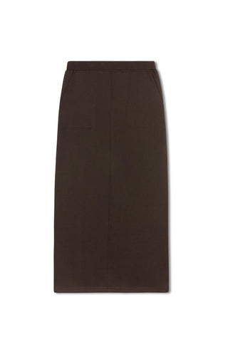 point maxi fleece skirt