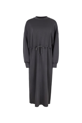 point cinch waist dress