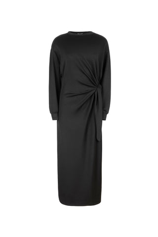 point side tie dress