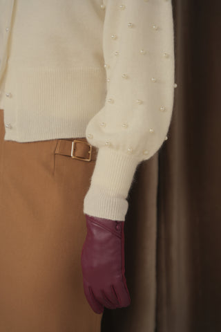 ceremony pearl embellished cardi