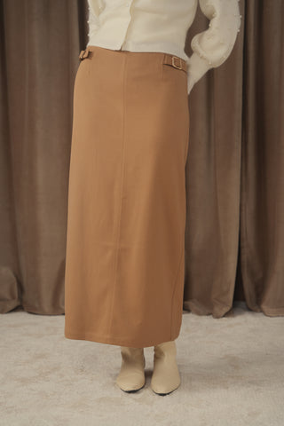 ceremony straight buckle skirt