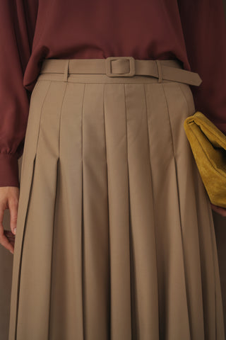 ceremony pleated skirt