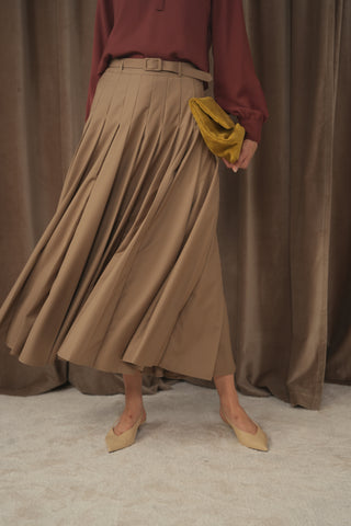 ceremony pleated skirt