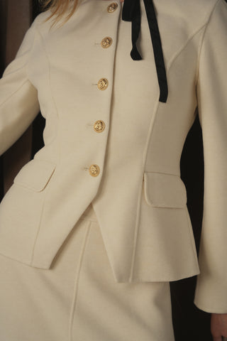 ceremony fitted slim jacket