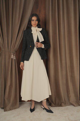 ceremony handkerchied hem skirt